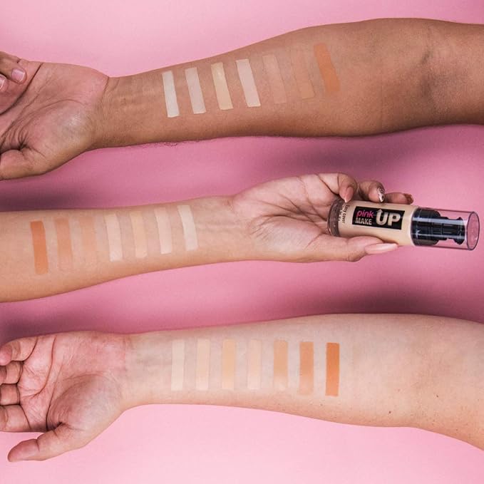 Easy Cover Liquid Makeup| Foundation Make Up| Tinted Moizturizer for face| Liquid Make Up| Medium coverage| Water base| Alcohol free| Model PKEC200