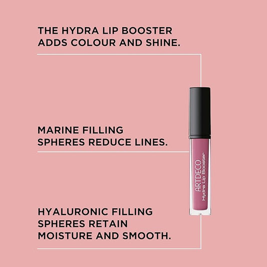 ARTDECO Hydra Lip Booster - Translucent Papaya - Hydrating Lip Gloss with Boosting Effect - Hint of Color & Beautiful Shine - Non-Sticky Finish - Lip Care - Lip Oil - Makeup - Hyaluron - 0.21 Fl Oz