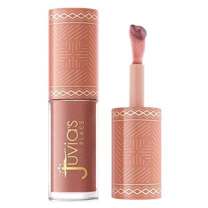 Juvia's Place Nubian Earth Glass Gloss Lip Gloss Mirage - Non-sticky Lip Makeup, Hydrating Lip Gloss, Tinted Lip Gloss, Shine & Glow Lip Makeup, Beauty & Personal Care Products for Lips