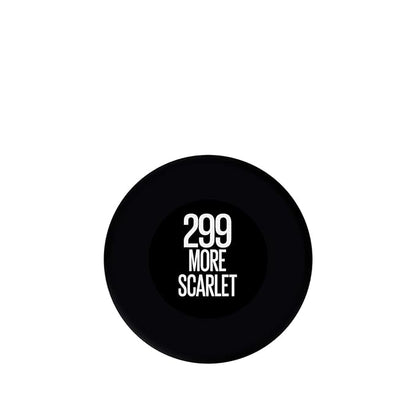 Maybelline Color Sensational Ultimatte Matte Lipstick, Non-Drying, Intense Color Pigment, More Scarlet, Scarlet Red, 1 Count