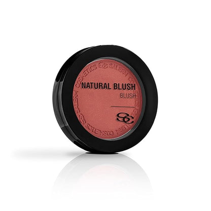 SALERM - Compact Powder Blush - Natural Blush - 8 g - Tone Scarlet - Natural-Looking Blush - Long-Lasting - Soft and Lightweight Texture - Buildable Coverage