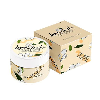 LyonLash Pro Gentle Cream Remover 15g 0.51fl. oz | Removes Eyelash Extension Glue Effectively| Low Irritation for Sensitive Skin | Essential Lash Extensions Supplies (Jasmine)