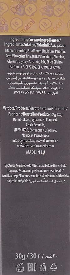 Dermacol Make-Up Cover, Waterproof Hypoallergenic for All Skin Types - 222