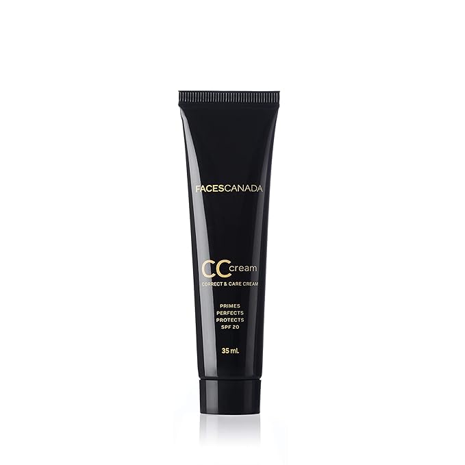 CC Cream with SPF 20 - Natural | Primes + Perfects + Protects | Anti-Aging Tinted Facial Moisturizer | Non-Oily Dewy Finish | 1.18 Fl oz/35ml
