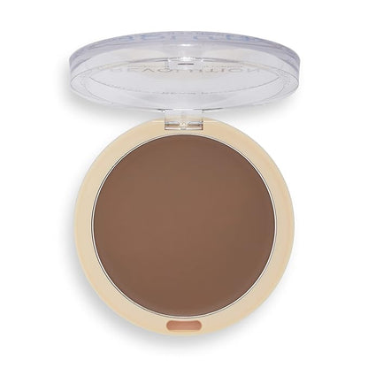 Revolution, Ultra Cream Face Bronzer, Buildable & Blendable Cream Contour, Vegan & Cruelty-Free, Dark, 0.24 oz