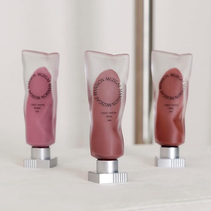 Objet Water Lip Stain Matte Lipstick – (Watery to Blurry Tint), Long-Lasting, Hydrating, Waterproof Wear – K-Beauty Liquid Lipstick for Women, Bold Red Tinted Gloss (005 DIVA)