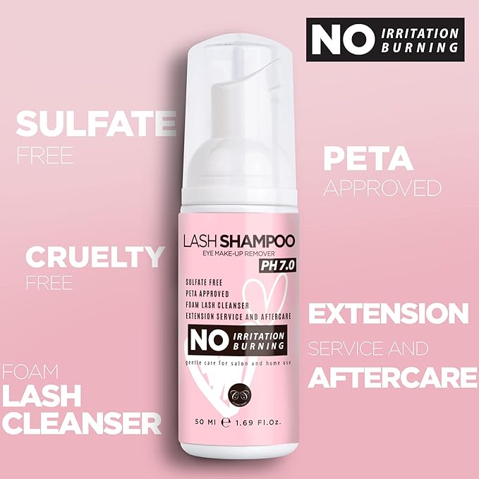 Lash Lift Shampoo - Lash Shampoo For Lash Extensions