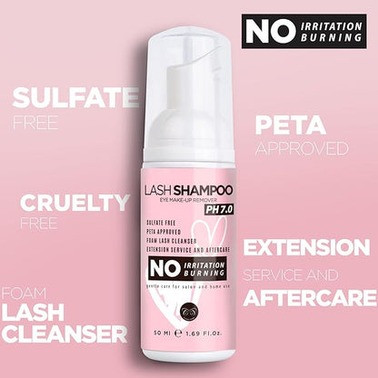 Lash Lift Shampoo - Lash Shampoo For Lash Extensions