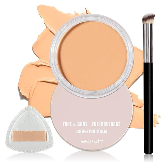 Under Eye Color Corrector,Pot Concealer Full Coverage for Mature Skin,Vegan Under Eye Cream Dark Circles Cover up Makeup Concealer Makeup,Under Eye Brightener (03 Vanilla)