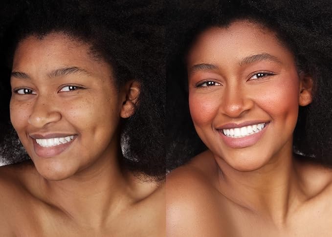 Loves-You-Back 3in1 Mineral Powder Foundation (CARAMEL 3) | Designed for acne-prone, sensitive skin for Natural Coverage with calming Zinc Oxide + Kaolin Clay | Vegan + Cruelty Free