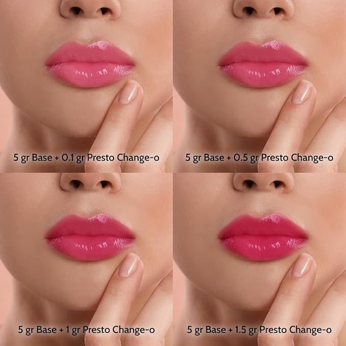TKB Lip Liquid - Presto Change-o Magic Color| Color Additive, Unique Lip Color, Lip Transformation| Vegan, Gluten & Cruelty Free| Made in USA (1floz (30ml))