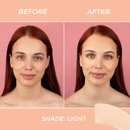 MCoBeauty Miracle BB Cream, Light, Skin-Perfecting Coverage for Effortless Beauty, Vegan, Cruelty Free Cosmetics