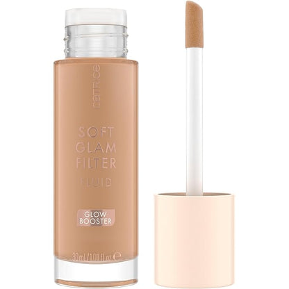 Catrice | Prime & Fine Illuminating Dewy Glow Spray & Soft Glam Filter Fluid 030 Bundle | Full Coverage Makeup | Vegan & Cruelty Free
