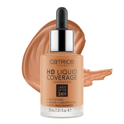 Catrice | HD Foundation 70 & Liquid Camouflage Concealer 60 Bundle | Full Coverage Makeup | Vegan & Cruelty Free