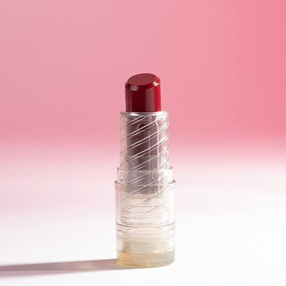 Pacifica Tiniter Lip Balm Oil – Crimson Crush Sheer Red Tint Hydrating Lip Balm Oil with Vitamin E, Moisturizing Glossy Shine, Vegan & Cruelty-Free