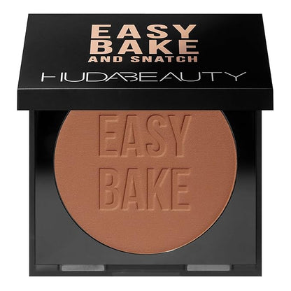 HUDA BEAUTY Easy Bake and Snatch Pressed Talc-Free Brightening and Setting Powder Coffee Cake
