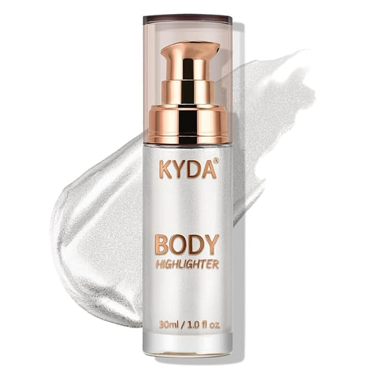 KYDA Body Luminizer, Waterproof Moisturizing and Glow For Face & Body, Radiance All In One Makeup, Face Body Glow Illuminator, Body Highlighter, 1 Fl.Oz, Mood Glow
