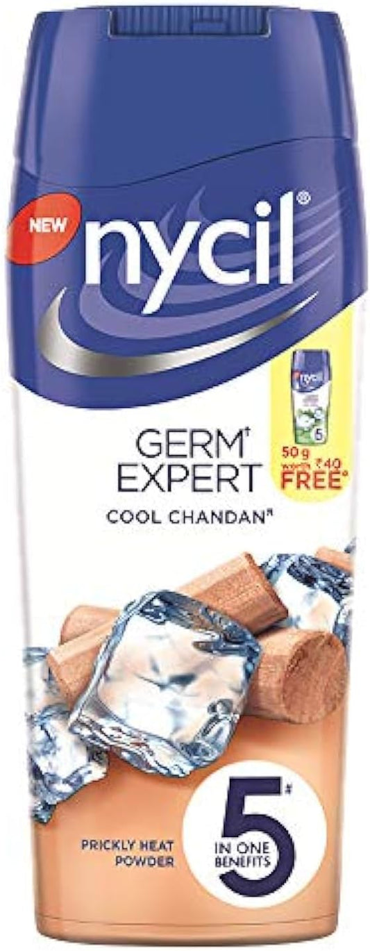 Cool Chandan Instant Cooling - Prickly Heat Powder with Sandalwood Frgrance - 150g