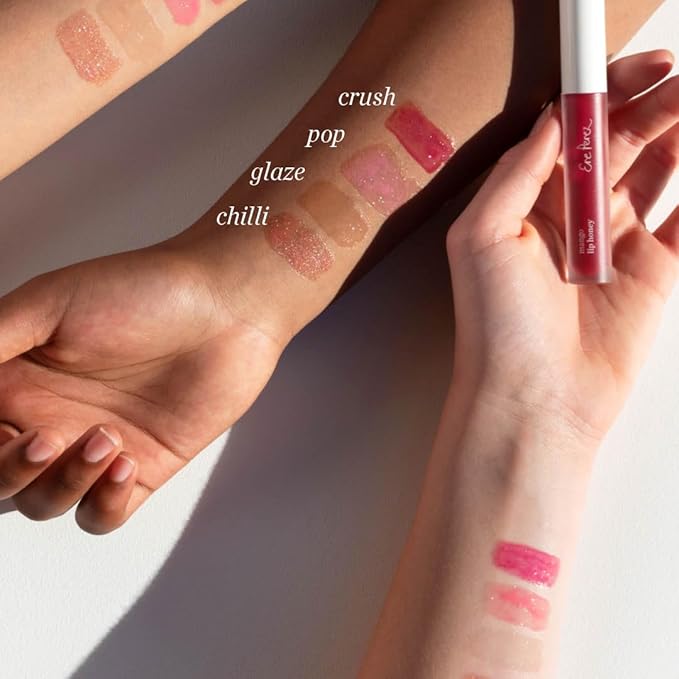 Ere Perez - Natural Mango Lip Honey | Hyaluronic Acid, Jojoba Seed Oil | Hydrate, Moisturize, Nourish, Soften | Vegan, Cruelty-Free, Clean Beauty (Glaze, 0.10 fl oz | 3 ml)