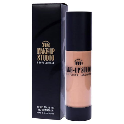 Professional Amsterdam Fluid Foundation No Transfer - Creates A Soft-Focus, Velvety Natural Finish - Delivers Long-Wearing Light To Medium Coverage - Wb2 Honey - 1.18 Oz, (S0658/H)