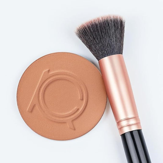Makeup Beauty Pressed Powder foundation Compact Full Coverage Foundation Skin Care Face Makeup Essentials Contour Palette Setting Powder fit me powder foundation makup 0.49 OZ (Caribe, 0.49 OZ)