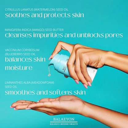 Dew Away Cleansing Gel Makeup Remover, Removes Waterproof Mascara, 3-In-1 Cleanser, Oil Based, Moisturizing, Great For Sensitive Skin, All Natural, TSA Friendly, 3.38 fl oz