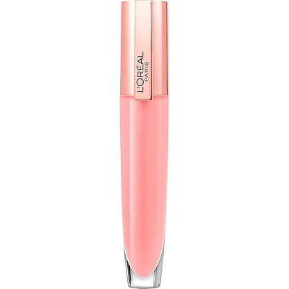 L'Oreal Paris Glow Paradise Hydrating Tinted Lip Balm-in-Gloss with Pomegranate Extract & Hyaluronic Acid, Ultra-Gentle, Non-Sticky Formula, Porcelain Petal, 0.23 fl oz
