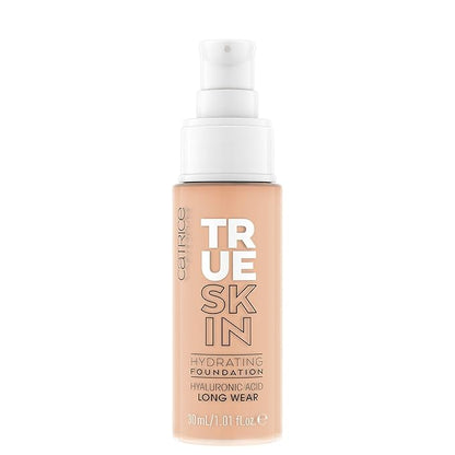 Catrice | True Skin Hydrating Foundation | Lightweight Buildable Coverage with Hyaluronic Acid and Watermelon Seed Oil | Vegan & Cruelty Free (015 | Warm Vanilla)