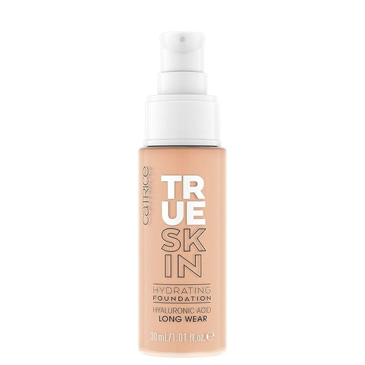 Catrice | True Skin Hydrating Foundation | Lightweight Buildable Coverage with Hyaluronic Acid and Watermelon Seed Oil | Vegan & Cruelty Free (015 | Warm Vanilla)