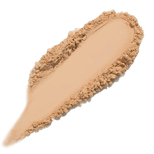 FOCALLURE Flawless Pressed Powder, Control Shine & Smooth Complexion, Pressed Setting Powder Foundation Makeup, Portable Face Powder Compact, Long-Lasting Matte Finish, Nude