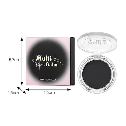 Black Cream Blush, Color Changing For Cheeks & Lips Balm Tint Black Clear Crystal Blush, Color Change pH Magic Waterproof Gel Cheek Blendable Multi-Use Balm