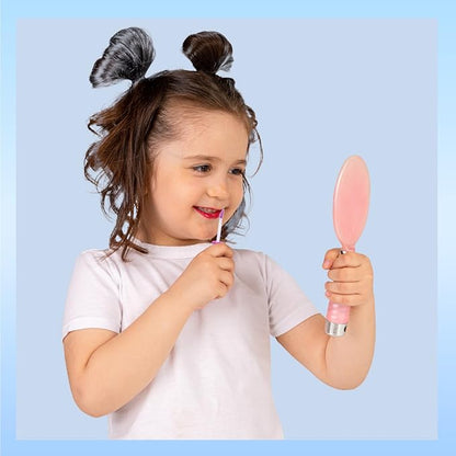 Disney Minnie Mouse 7 Piece Plant Based Lip Gloss, Girls Party Favors, First Makeup Set for Girl, Perfect for Parties, Sleepovers, and Birthday Gifts, Ages 3+, by Townley Girl