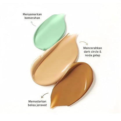6 Colors Concealer Palette, Colour Correcting Makeup Palette, Long Lasting Smooth Lightweight Concealer And Contour Palette