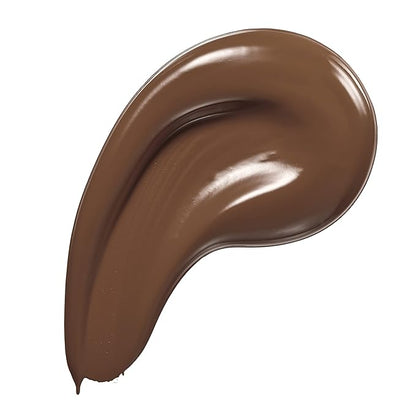 Makeup Revolution Conceal and Define Foundation, Full Coverage & Matte Finish, F15 for Dark Skin Tones, Vegan & Cruelty-Free, 0.7 Fl Oz