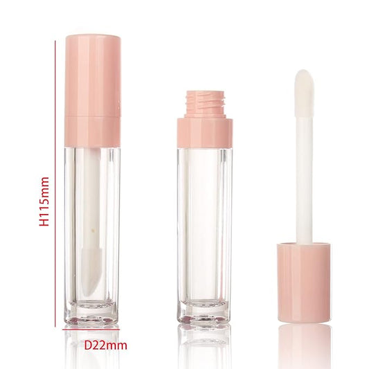COSIDEA 14pcs empty 8ml big wand lip gloss tube concealer tube packing (pink)