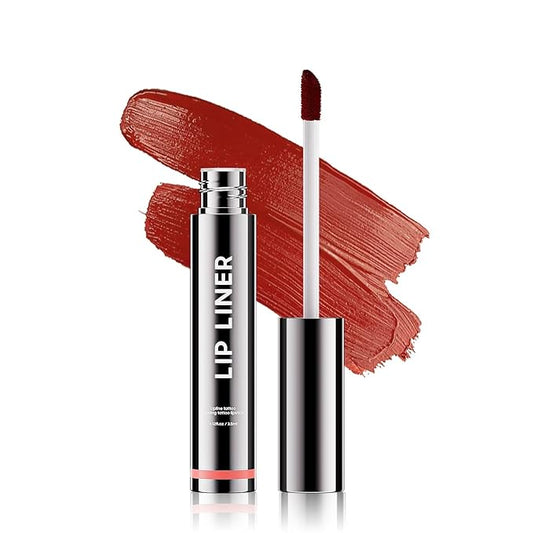 Lip Stain - Lip Liner Stain, Long-Lasting Moisturizing Lip Liner Peel Off, Waterproof Lip Tint with Matte Finish Stay On All Day, Transfer-Proof, Instant Peel Off Lip Stain (Rose)