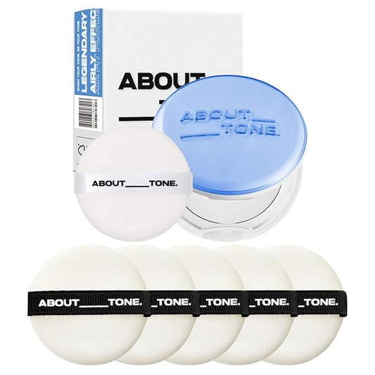Air Fit Powder Pact + Powder Pact Puff 5P BUNDLE SET