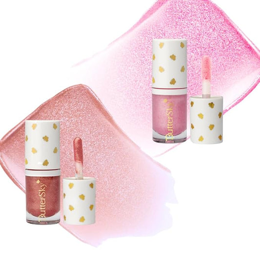 Kisses Lip Gloss Mini Duo - Ticklish/Pink a Boo