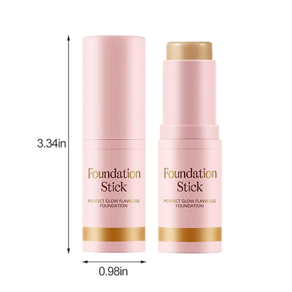 Matte Foundation Stick,Long Wear Multi-Use Face Makeup and Contour Stick for Natural,Lightweight,Waterproof