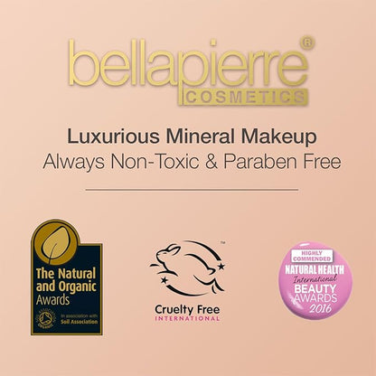 bellapierre BB Cream with SPF 20 - Tinted Sunscreen, Concealer, Matte Foundation, & Moisturizing Face Cream | Lightweight Formula + Pump Top Applicator | Non-Toxic & Paraben Free | 1.7 Oz - Tan