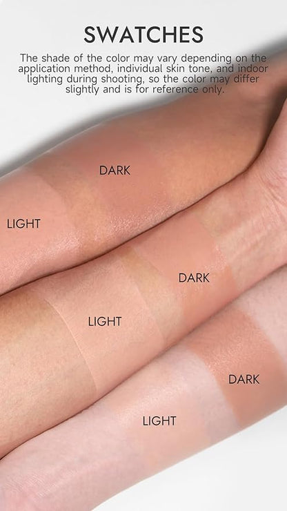 Color Correcting CC Cream with SPF 25, Coverage Lightweight Foundation, Invisible Pores,Rich In Centella Asiatic,Hydrating Serum,Refine Skin Texture, Avoid Sun Damage (LIGHT, LIGHT)