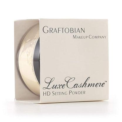 Graftobian HD LuceCashmere Setting Powder (0.7 oz) - No FlashBack, Matte, Silky Smooth Finish (Banana Cream Pie, .7 oz)