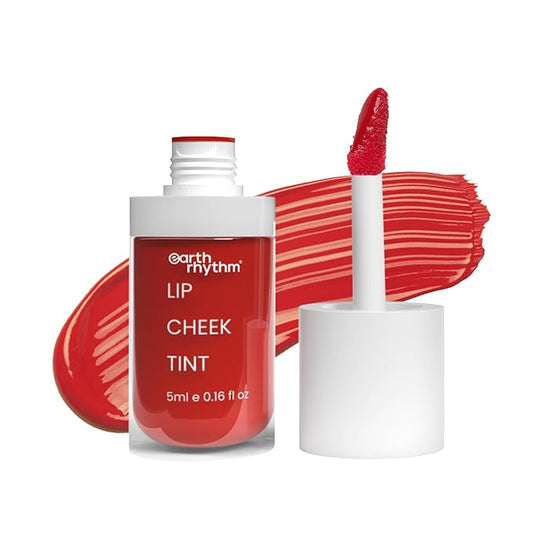 Lip & Cheek Tint Cherry, Hydrates Dry & Chapped Lips, Women & Girls - 5ml