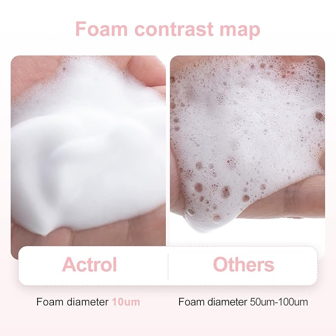 Eyelash Cleanser Concentrate 200ml Cherry Blossoms Professional Lash Shampoo Foaming Cleanser DIY Paraben & Sulfate Free Non-lrritating Wash for Extensions Lashes with Salon Home Care-Makes 20 Bottles