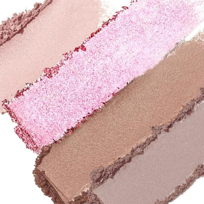 16Colors Light Beige Coral Brown Basics Matte Eyeshadow Palette,Eye Shadow Travel Makeup Palette all in one Long Lasting Waterproof Ultra-Blendable,Great for Travel Gift Kit