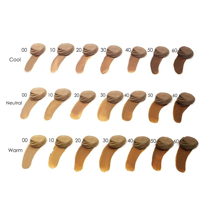 Cream Foundation, Natural Face Makeup (Neutral No. 10)