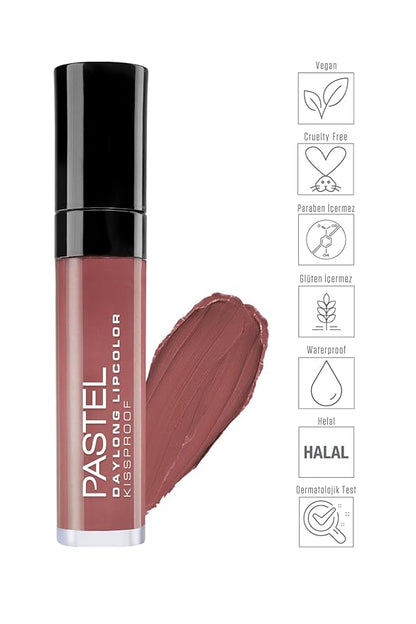 Daylong 39, Ink Liquid Lipstick, Long-lasting Matte Finish Liquid Lip Makeup, Highly Pigmented Color, Exhilarator