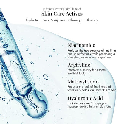 MagicMinerals AirBrush Foundation by Jerome Alexander, Mini Travel Size 1FL Oz, Easy Application Spray Makeup with Anti-aging Ingredients for Smooth Radiant Skin - Warm Beige