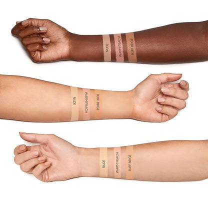 Matte Full Coverage Liquid Foundation - Lightweight & Flawless Oil Control Foundation Makeup, Waterproof and Long-Lasting Skin Foundation Concealer for Dry and Oily Skin, 1 Fl Oz (#103 Warm Peach)