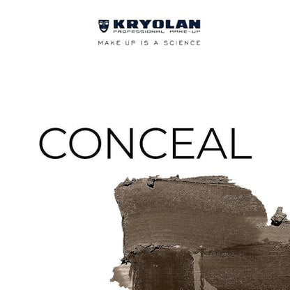 Kryolan TV Paint Stick - 042 Kryolan Makeup - Makeup Foundation - Makeup for TV, Theater, Stage, Acting, Face and Body, Full Coverage Concealer Foundation - Made in USA (25 g)